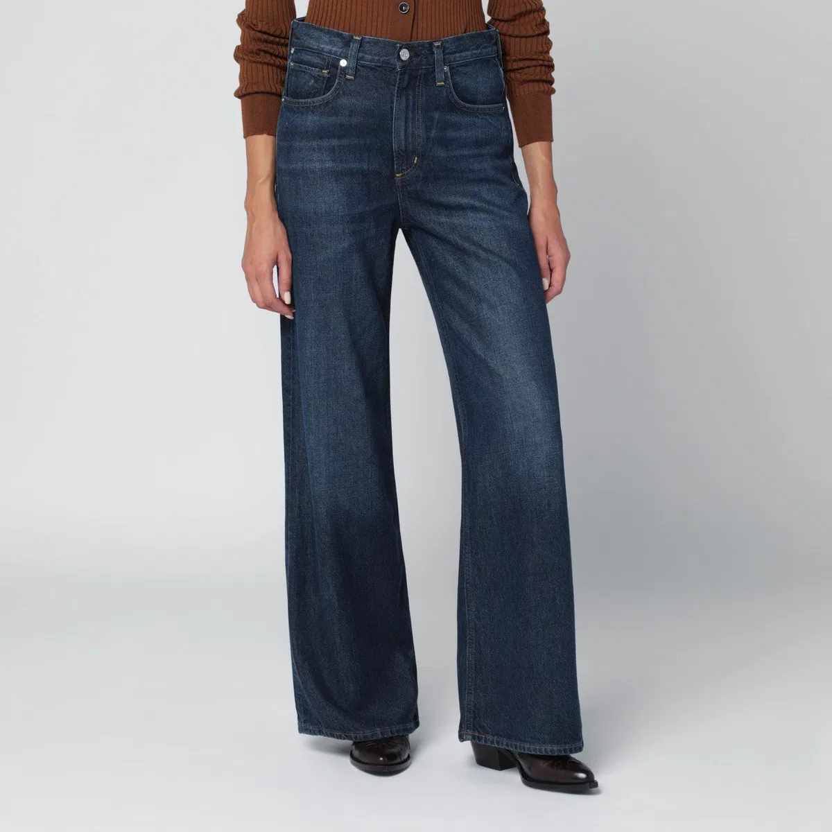 Citizens of humanity Blue Gamut Paloma Baggy Jeans
