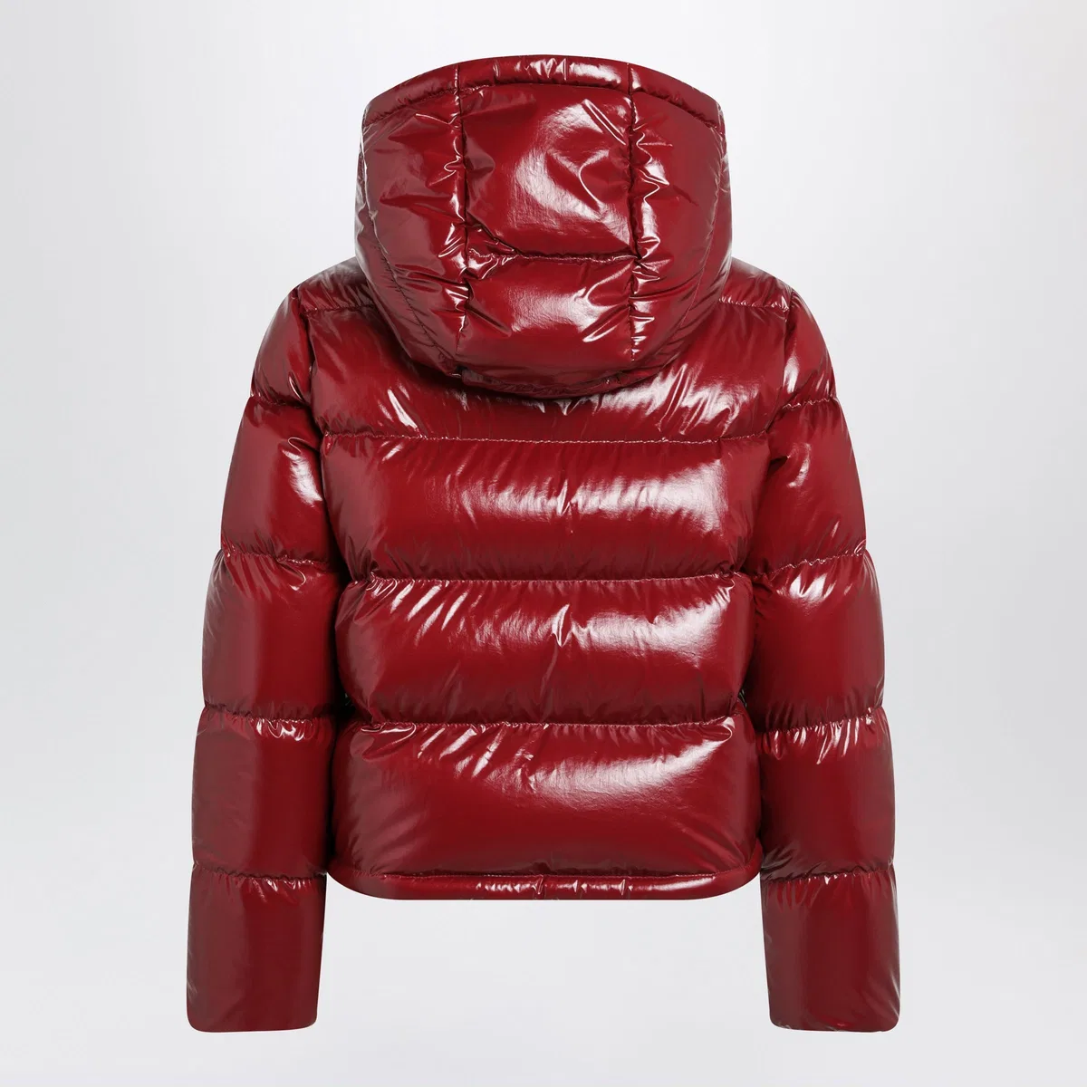 Moncler Niveole Cropped Down Jacket In Glossy Ny