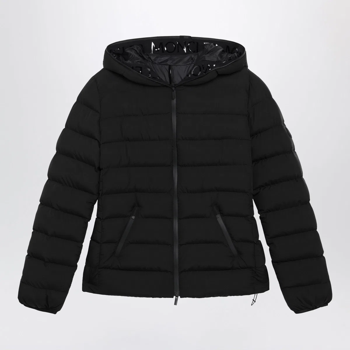 Moncler Black Herbe Short Down Jacket