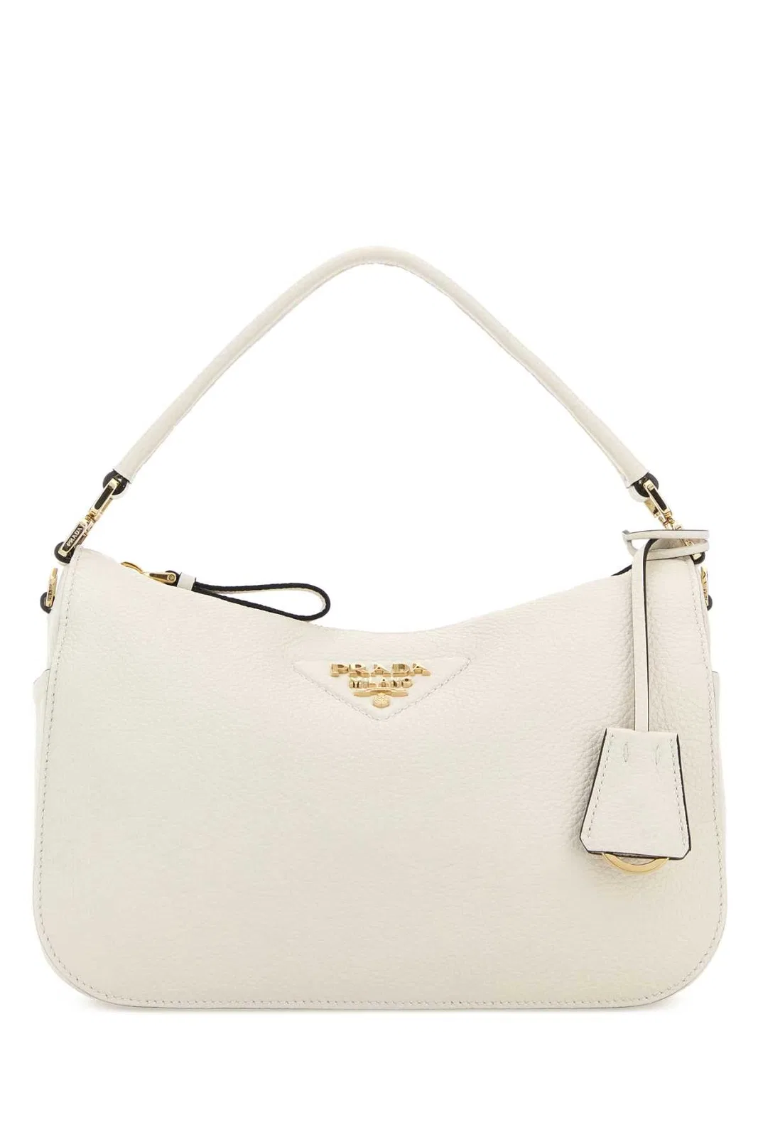 Prada Ivory Leather Small Handbag
