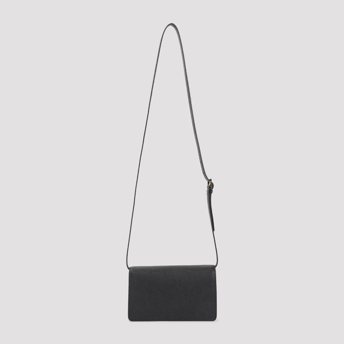 Prada Mini Bag With Triangle Logo In Saffiano 