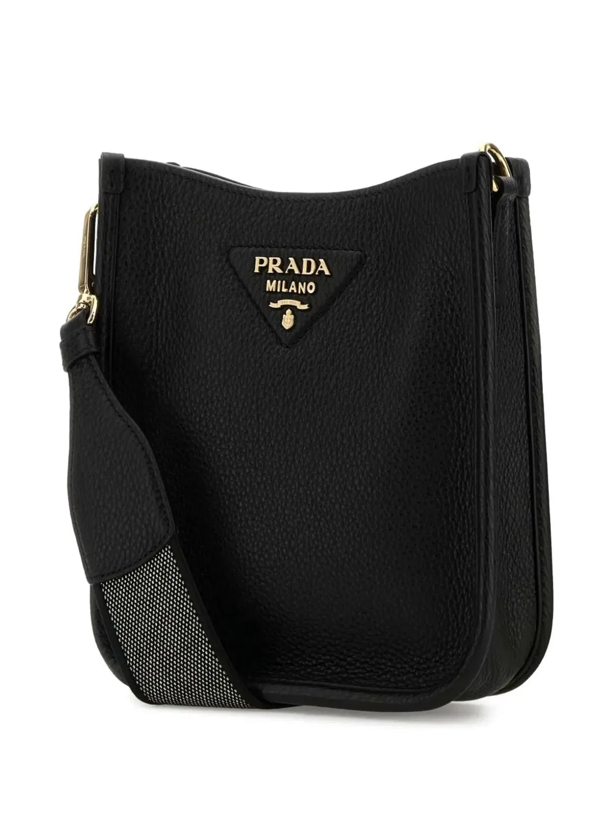 Prada Black Leather Crossbody Bag