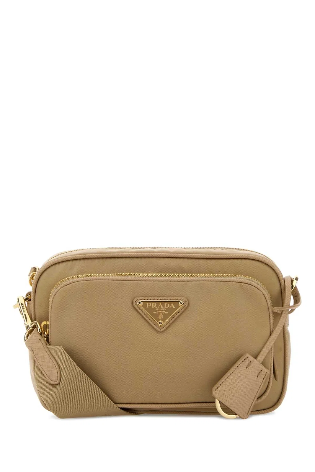 Prada Beige Re-Nylon Crossbody Bag