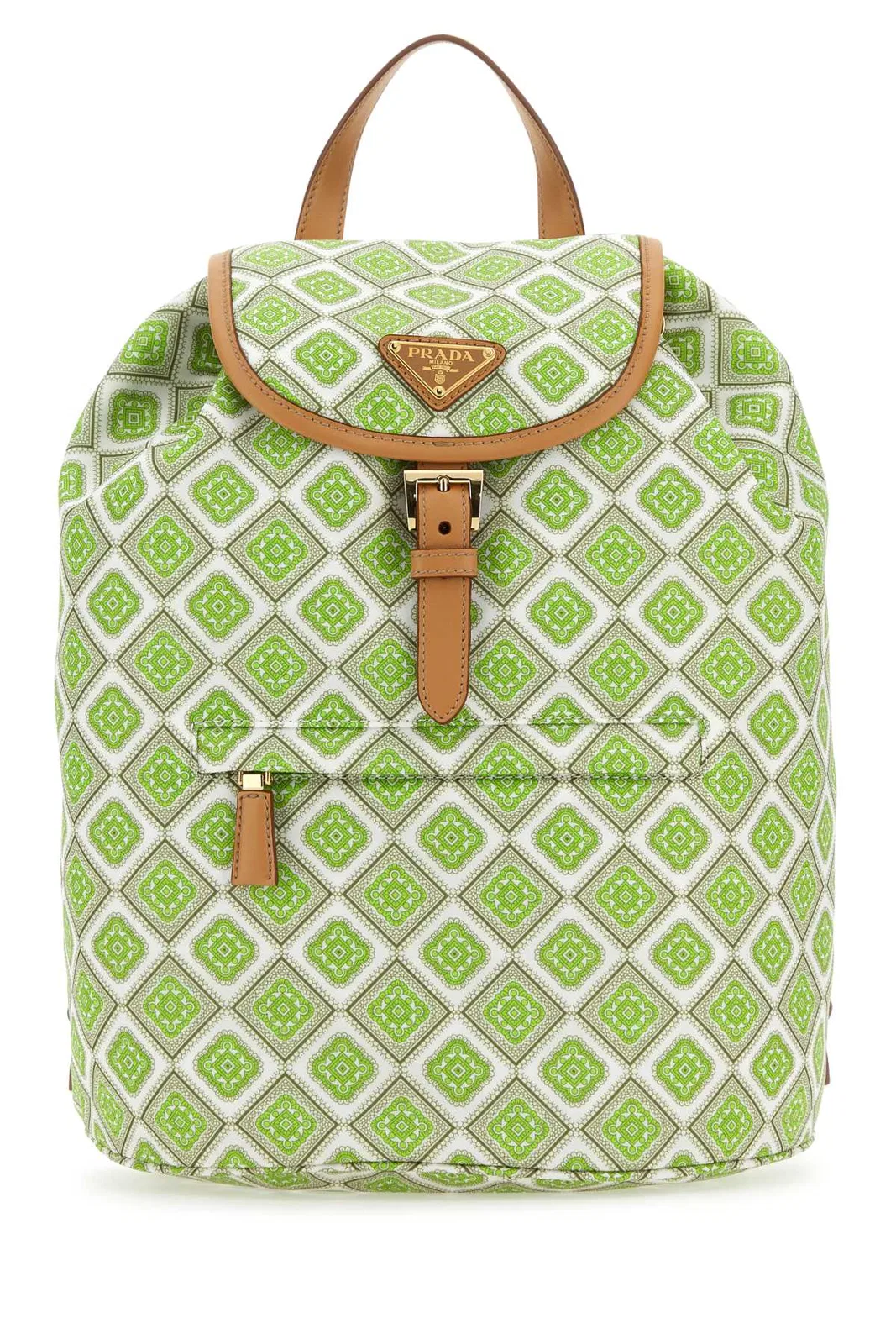 Prada Printed Re-Nylon Backpack