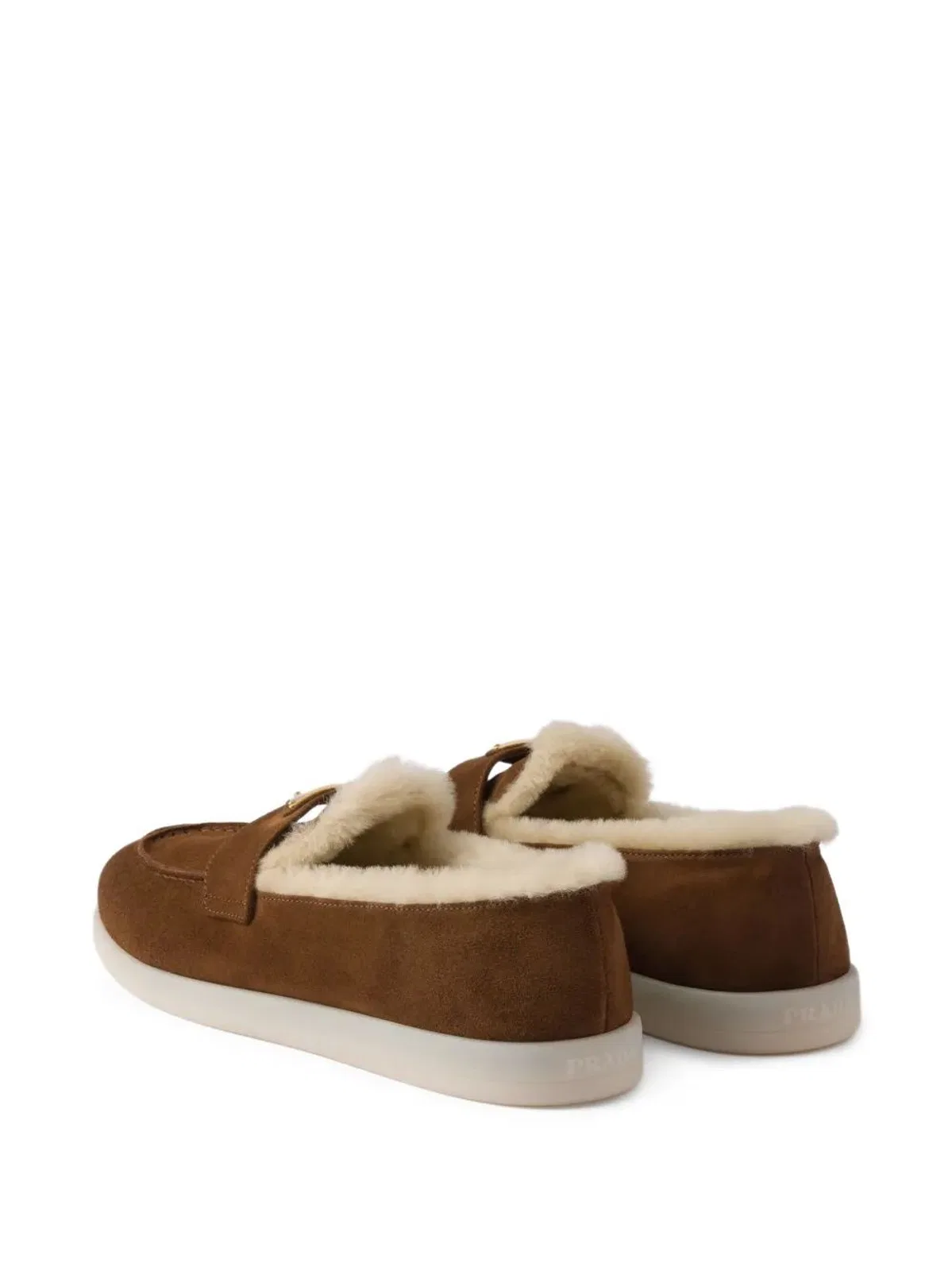 Prada Suede Loafer Shoes