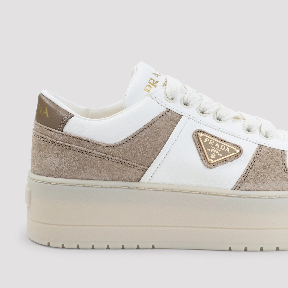 Prada Downtown Bold Nappa Leather And Suede Sn