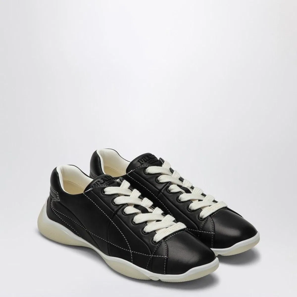 Prada Sneakers Black In Nappa