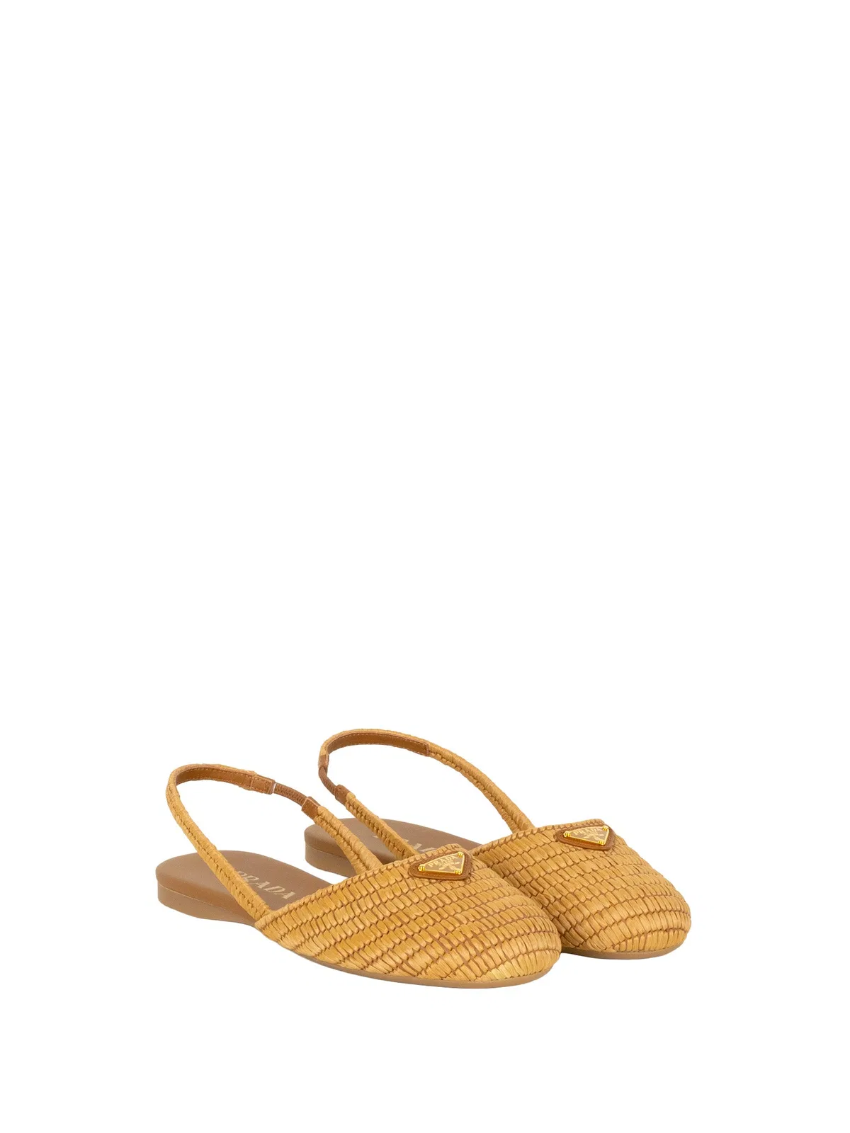 Prada Crafted In Italy From Sand-Colored Woven