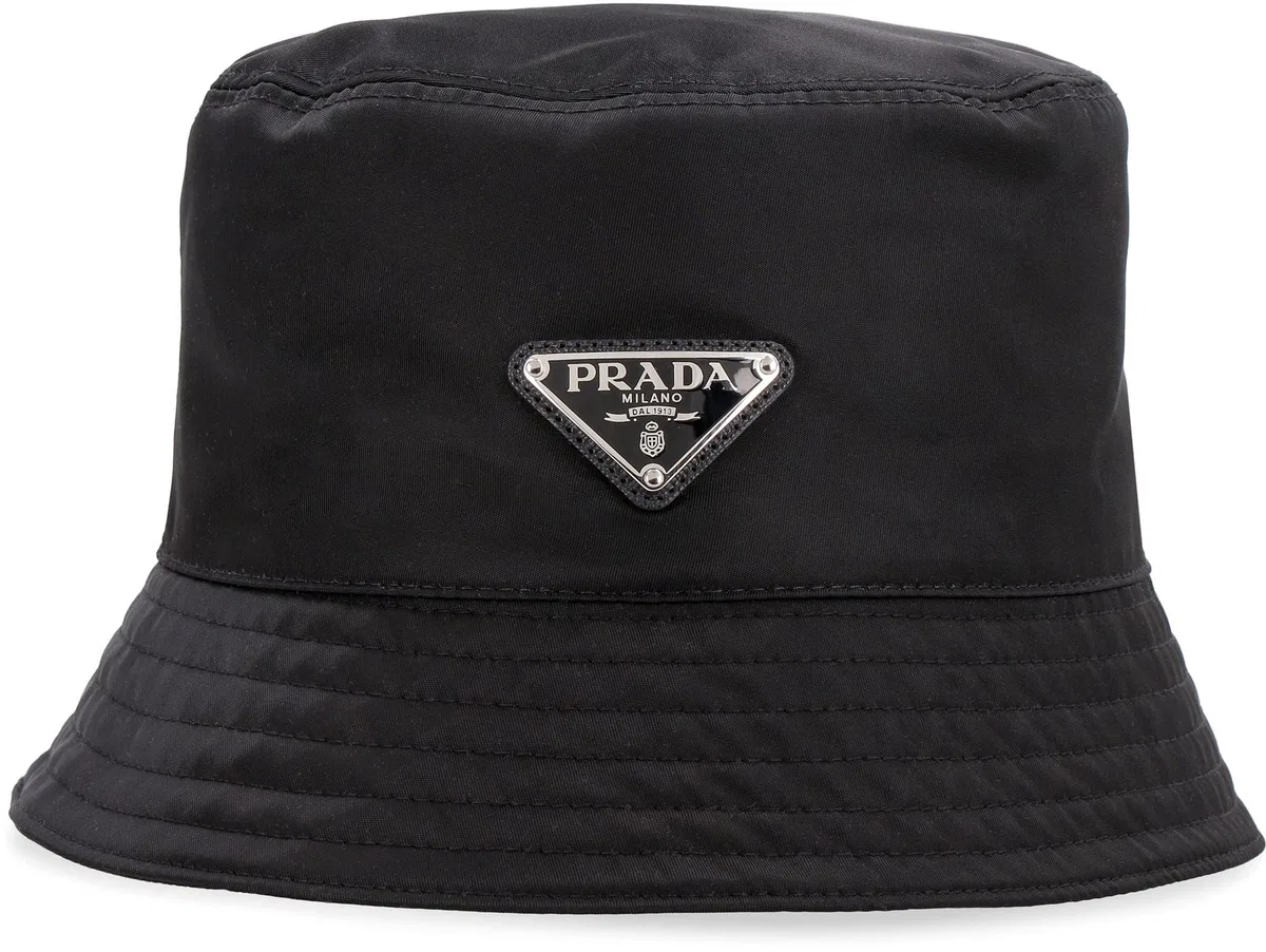 Prada Black Nylon Hat