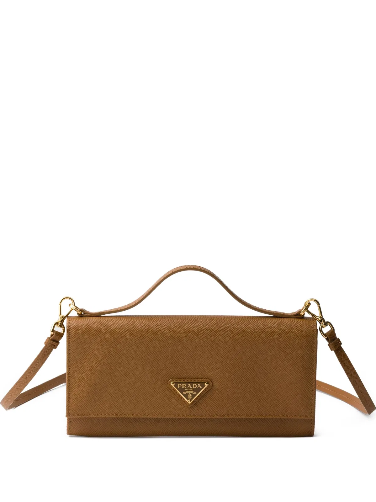 Prada Camel Leather Wallet