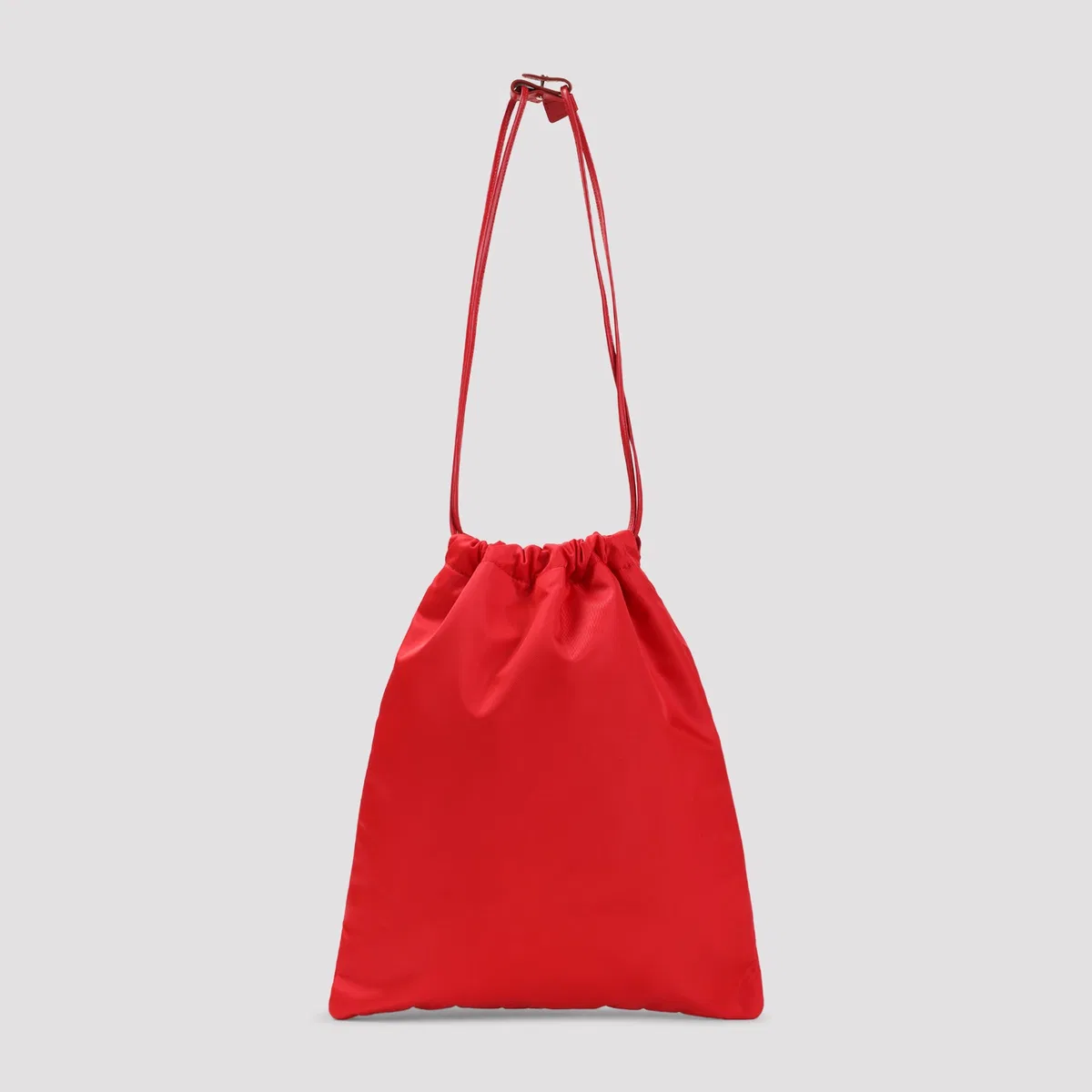 Prada Red Wish In Re-Nylon Pouch