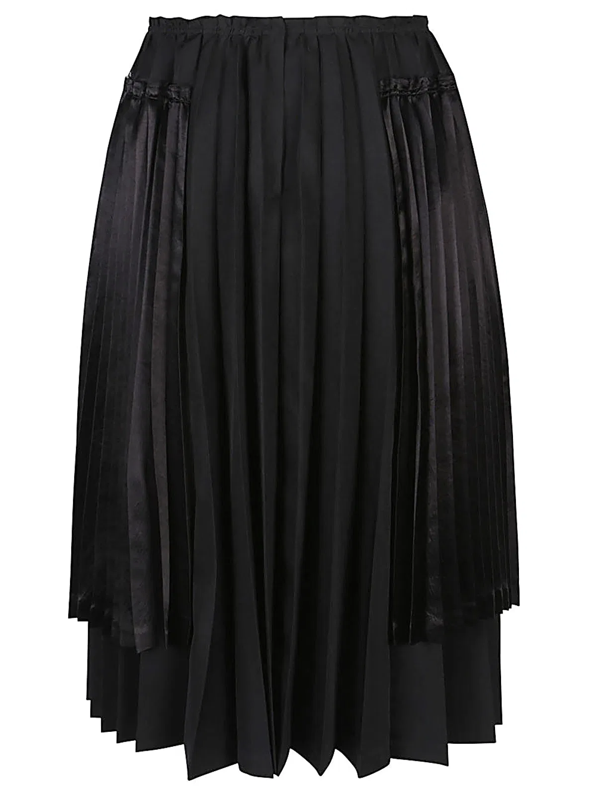 Comme Des Garçons Black Polyester Clothing Skirts