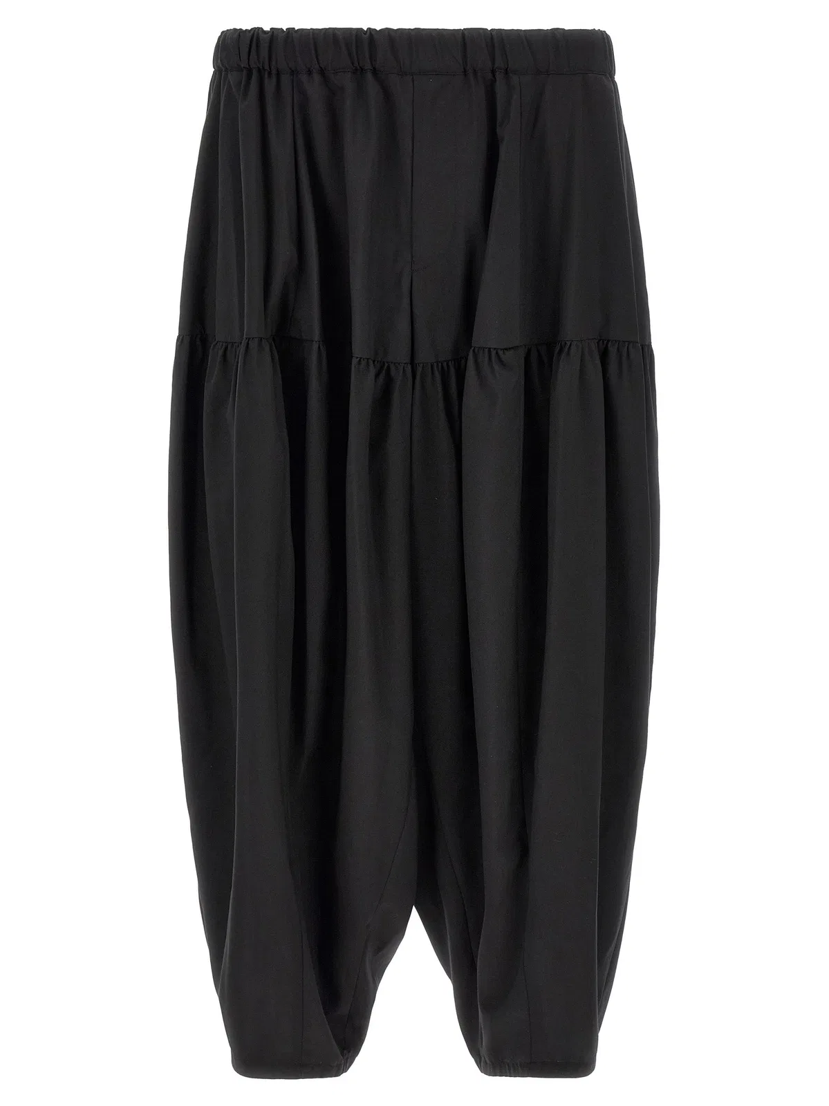 Comme des Garcons Black Barrel Leg Pants