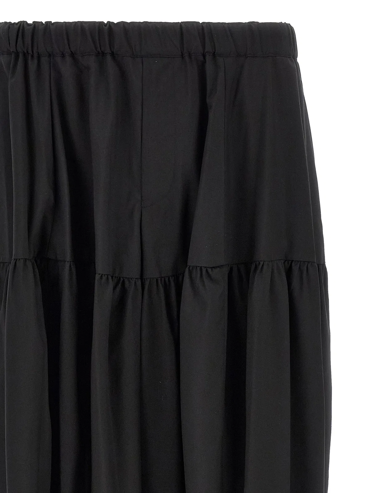 Comme des Garcons Black Barrel Leg Pants