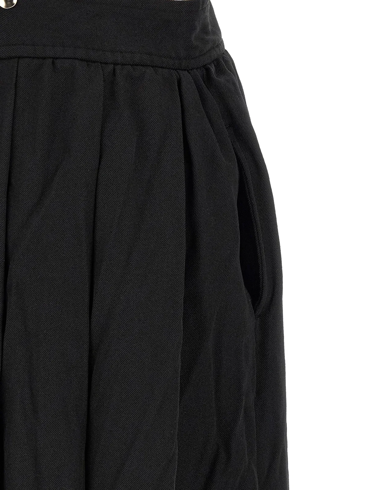 Comme des Garcons Black Suspender Skirt