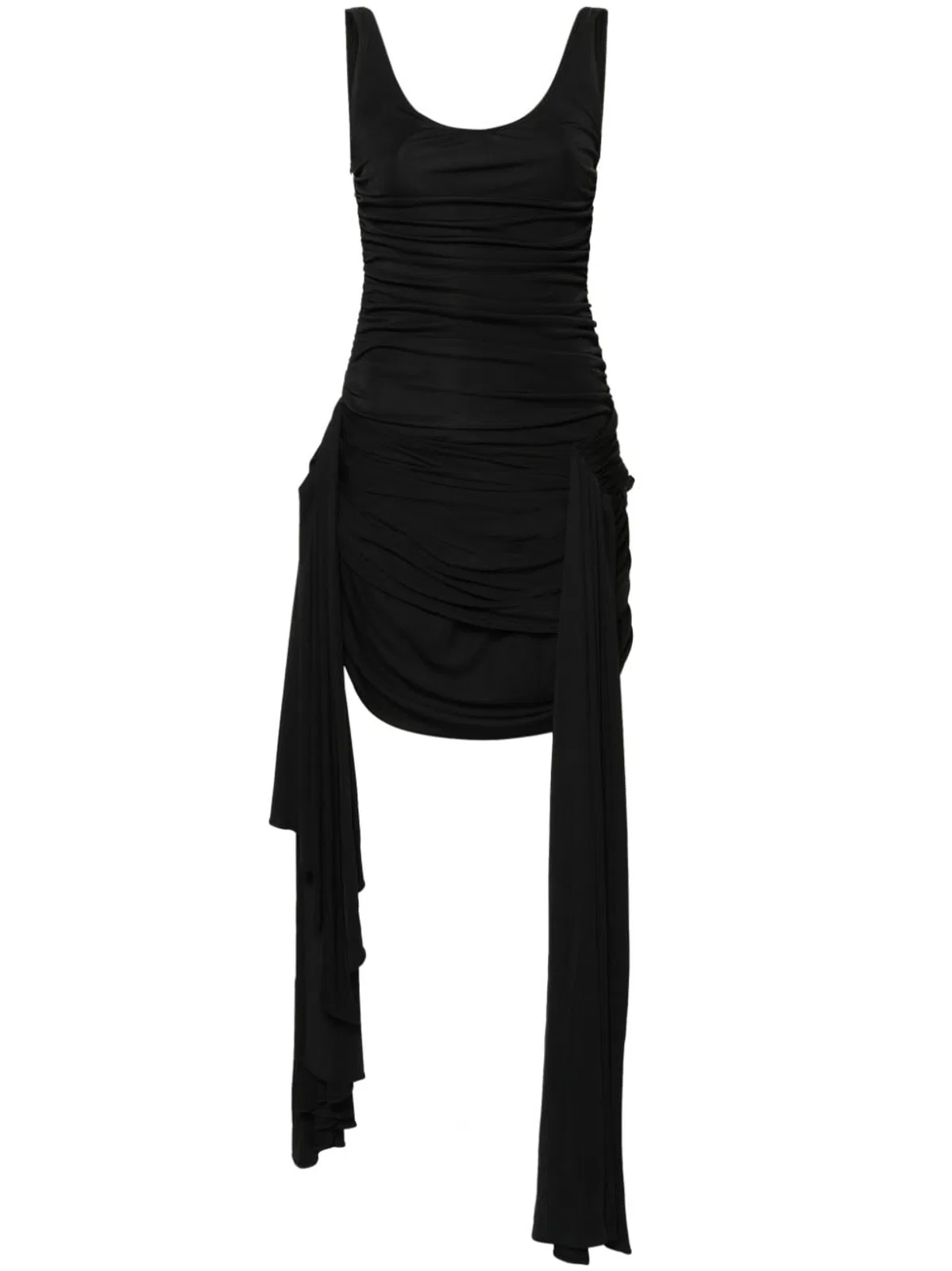 Mugler Draped Mini Dress