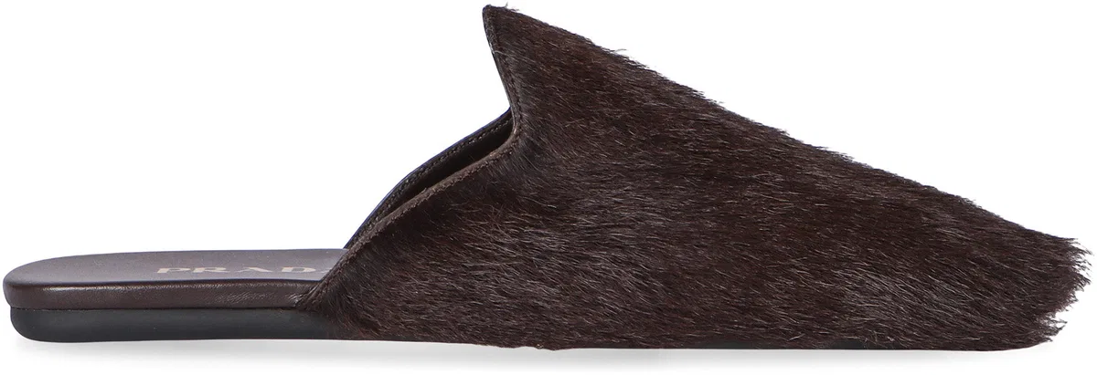 Prada Calf Hair Mules
