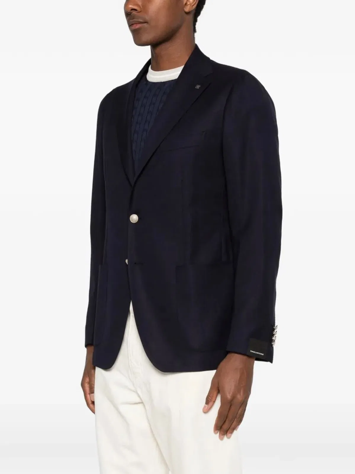 Tagliatore Button Notched Lapel Jacket
