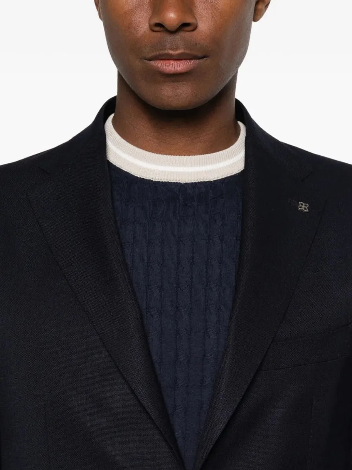 Tagliatore Button Notched Lapel Jacket