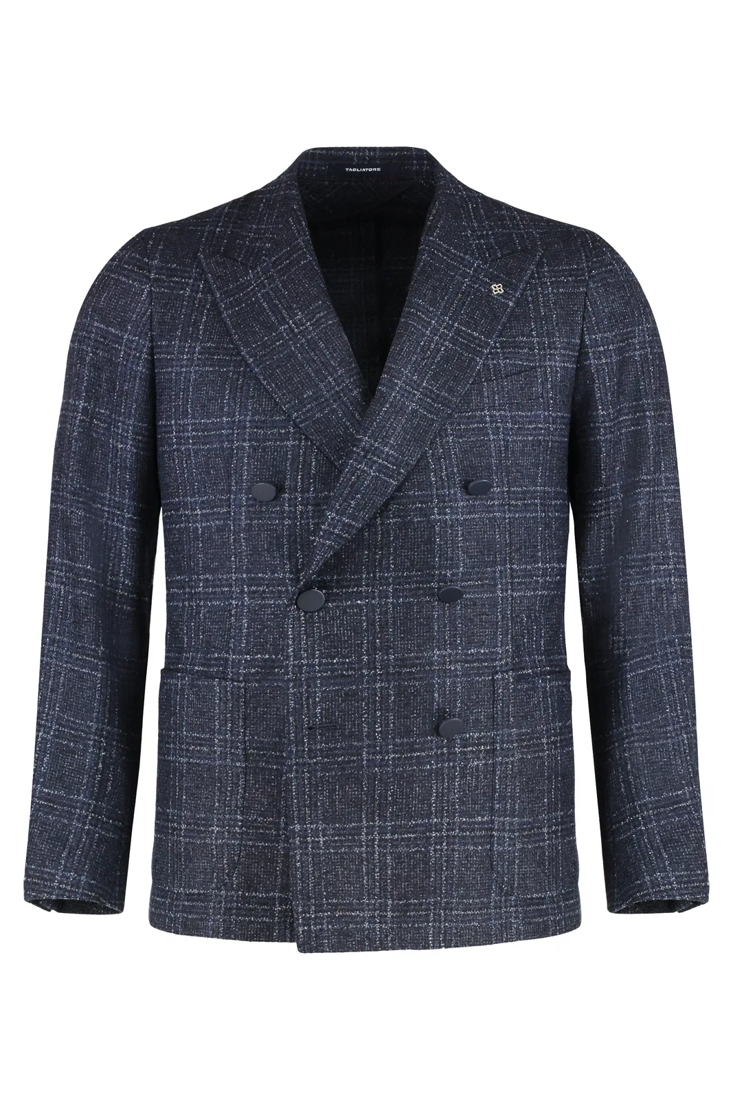 Tagliatore Prince-Of-Wales Wool Jacket