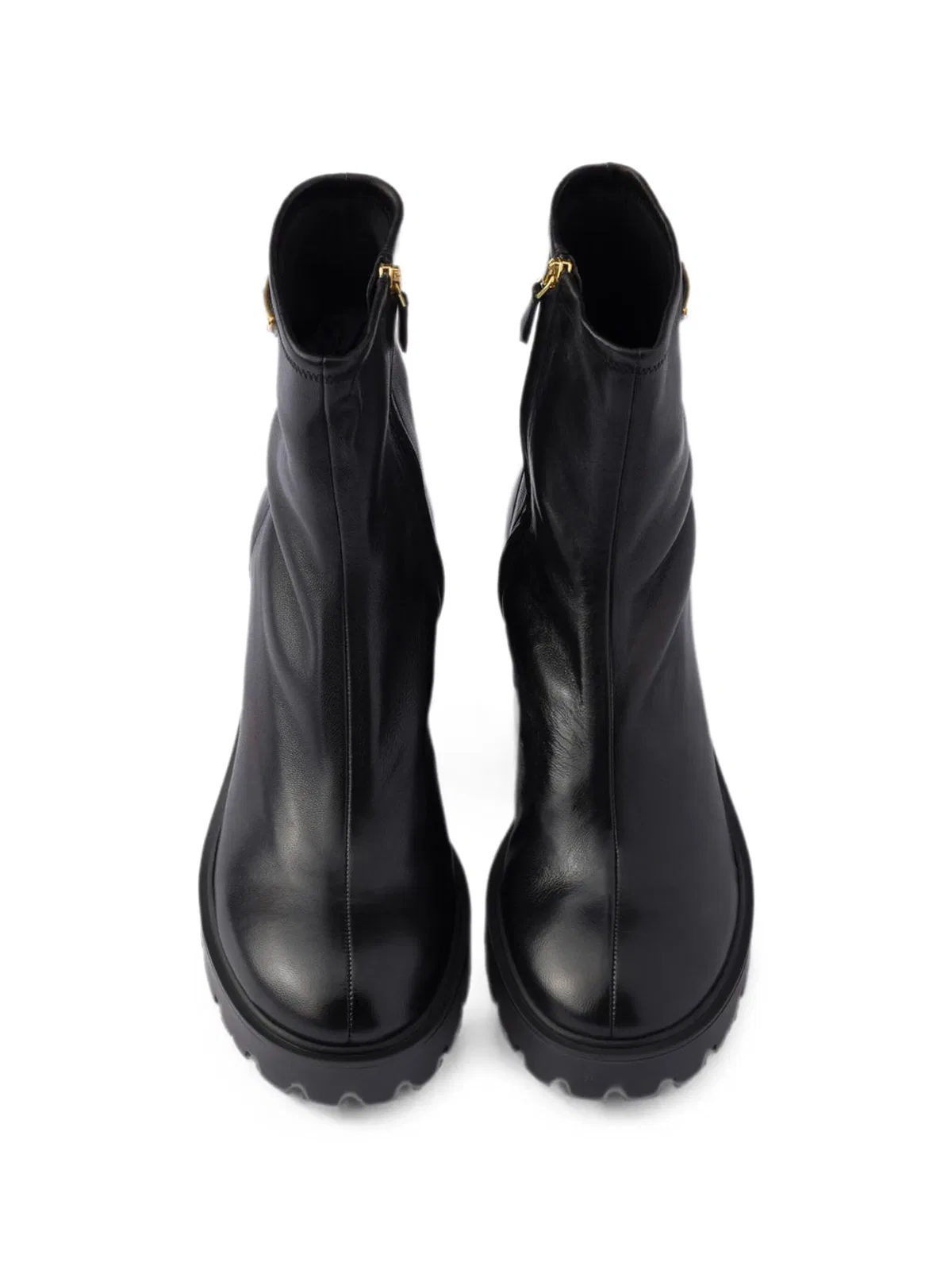 Prada Leather Ankle Boots