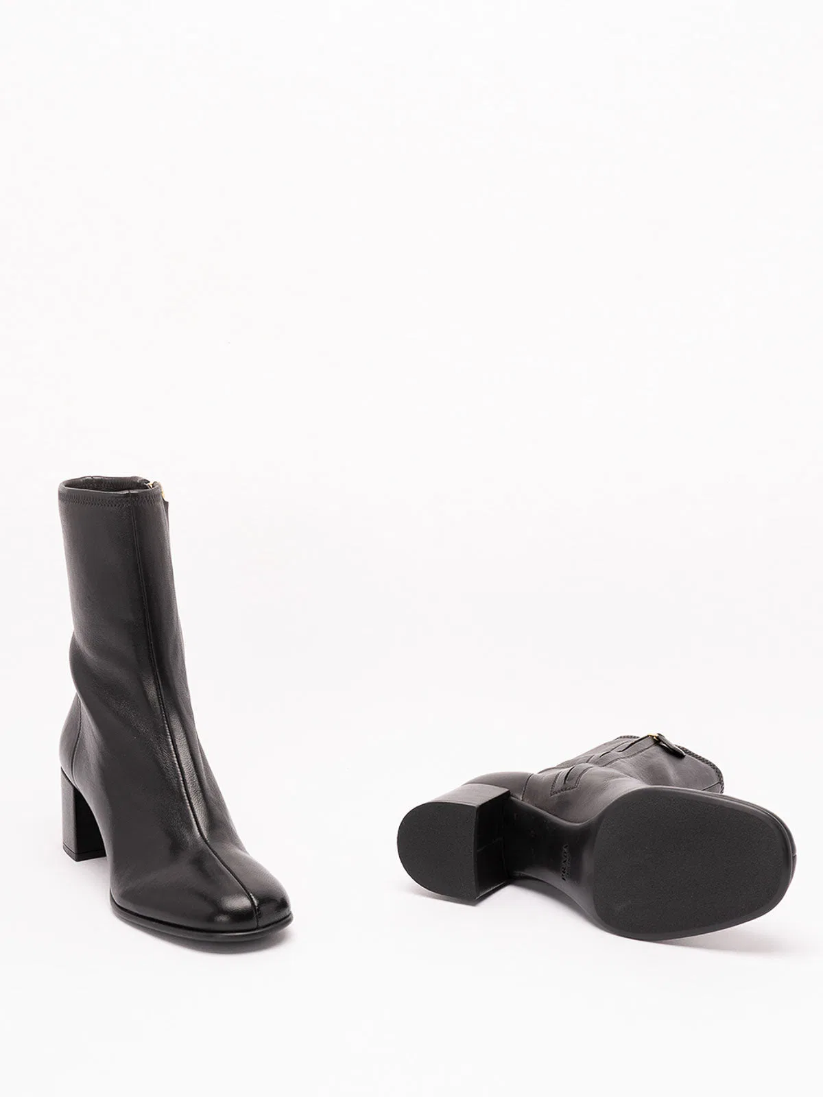 Prada Stretch Nappa Leather Booties