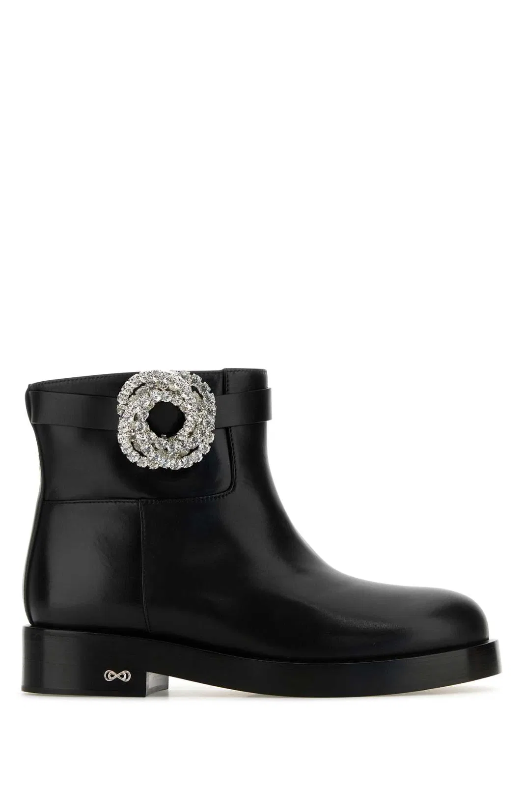 Mach Mach Mach&Mach Galaxy Black Leather Ankle Boo