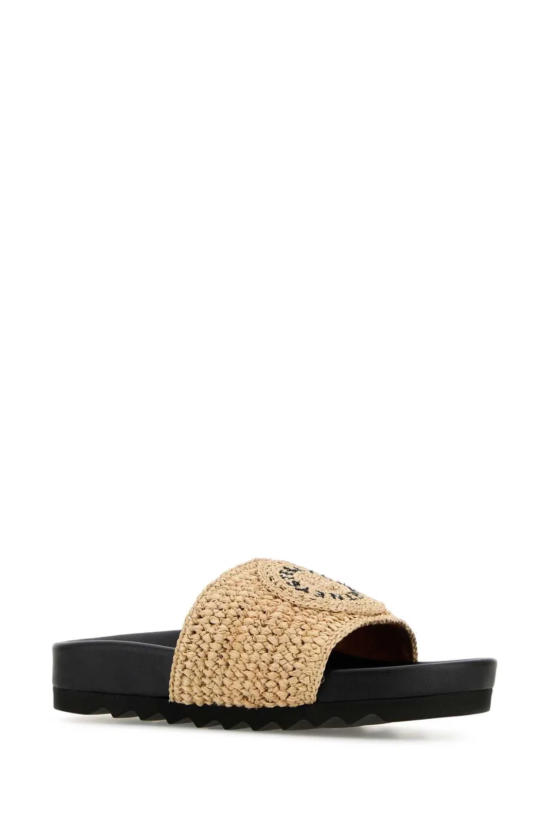 Stella Mccartney Elyse Rafia Logo