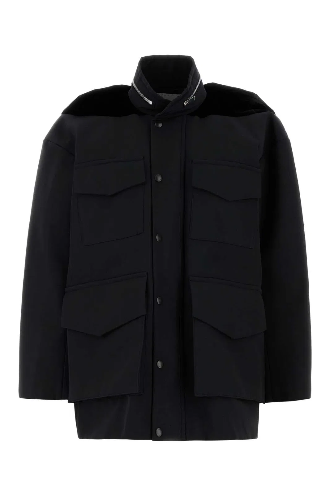 Sacai Grosgrain Bonding X Velvet Blouson