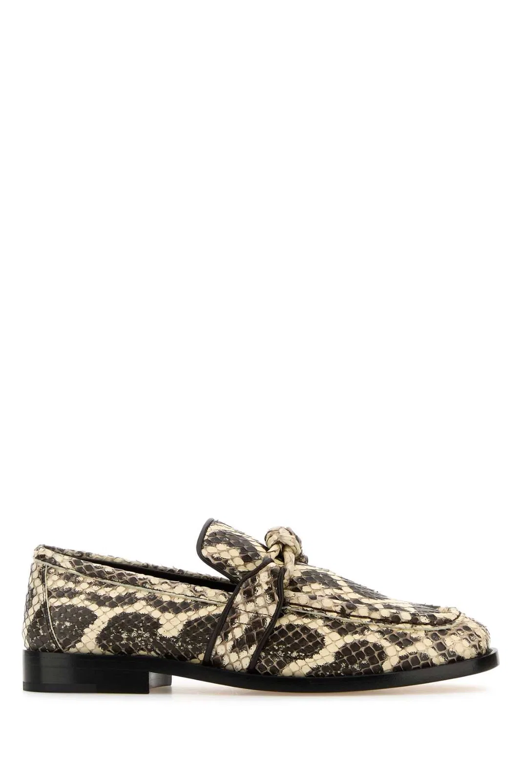 Bottega Veneta Mocassin Knot Anaconda