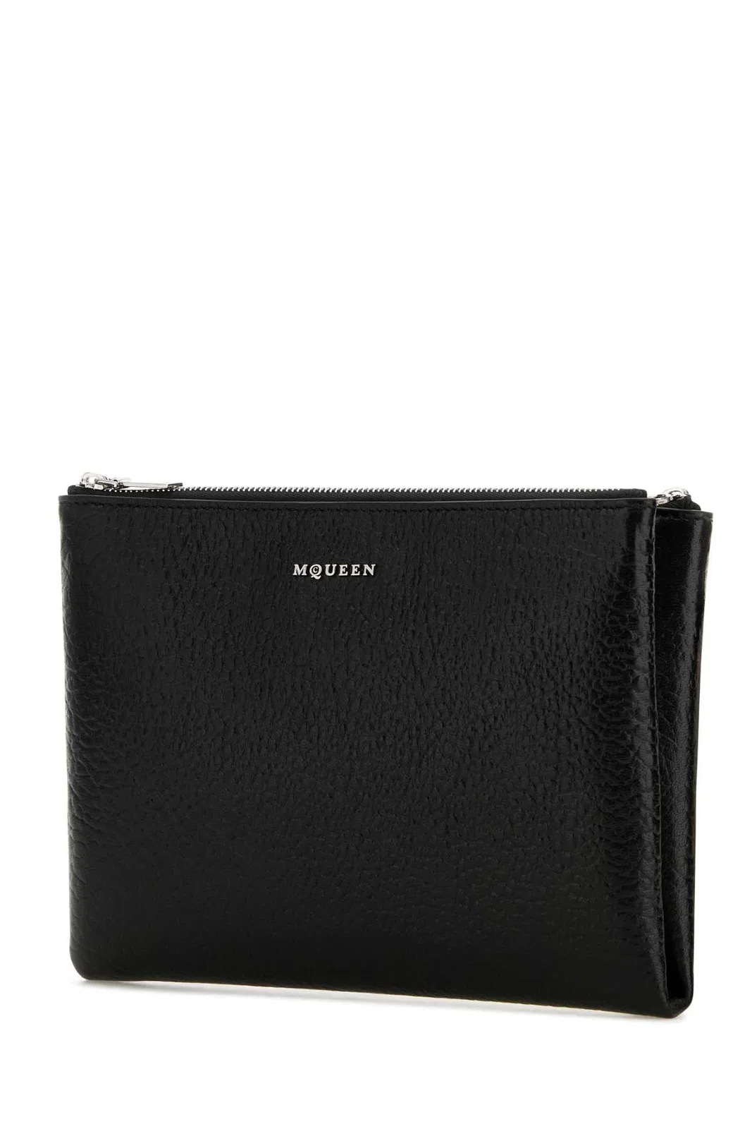 Alexander Mcqueen Cross-Bar Zip Pouch
