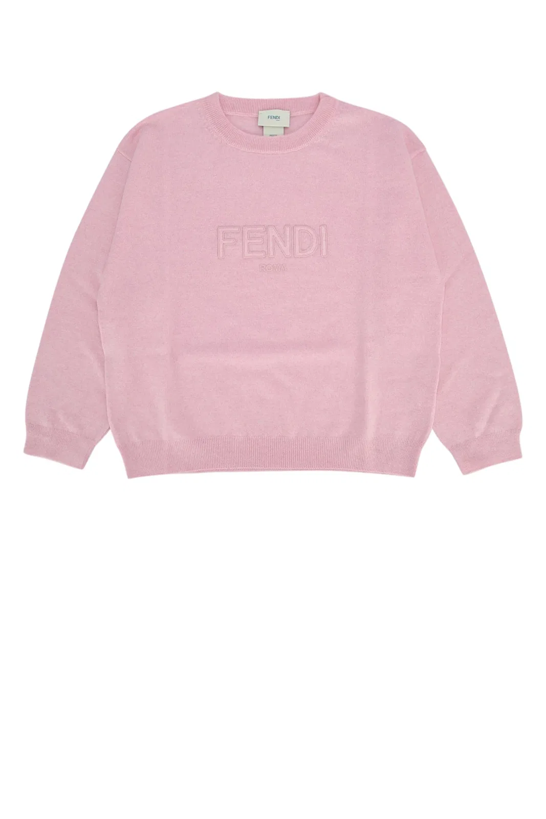 Fendi Kids Girocollo Light Wool Kni