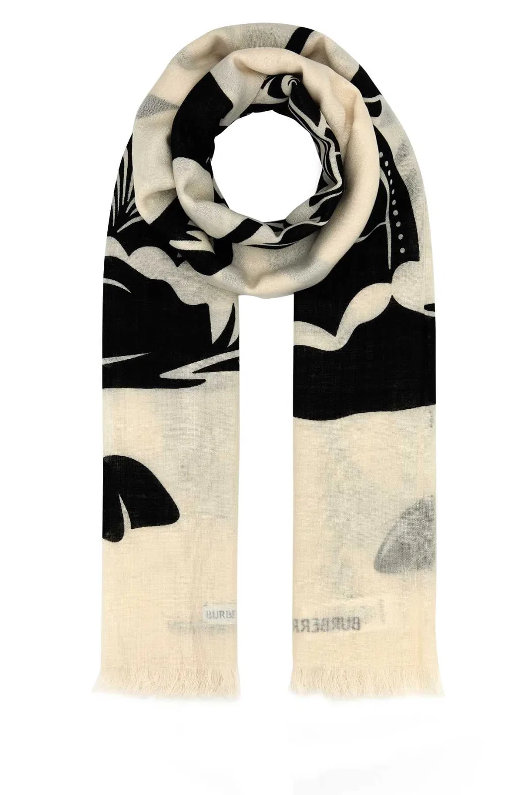 Burberry Mu Large Ekd Lw Scarf