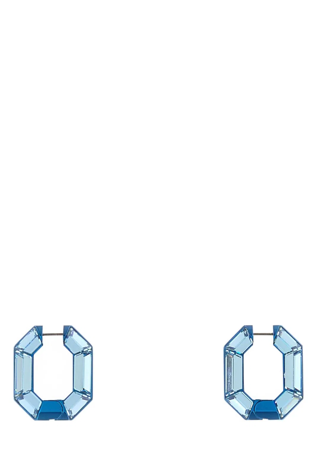 Swarovski Lucent:pe Mn Hoop Blu/Alu