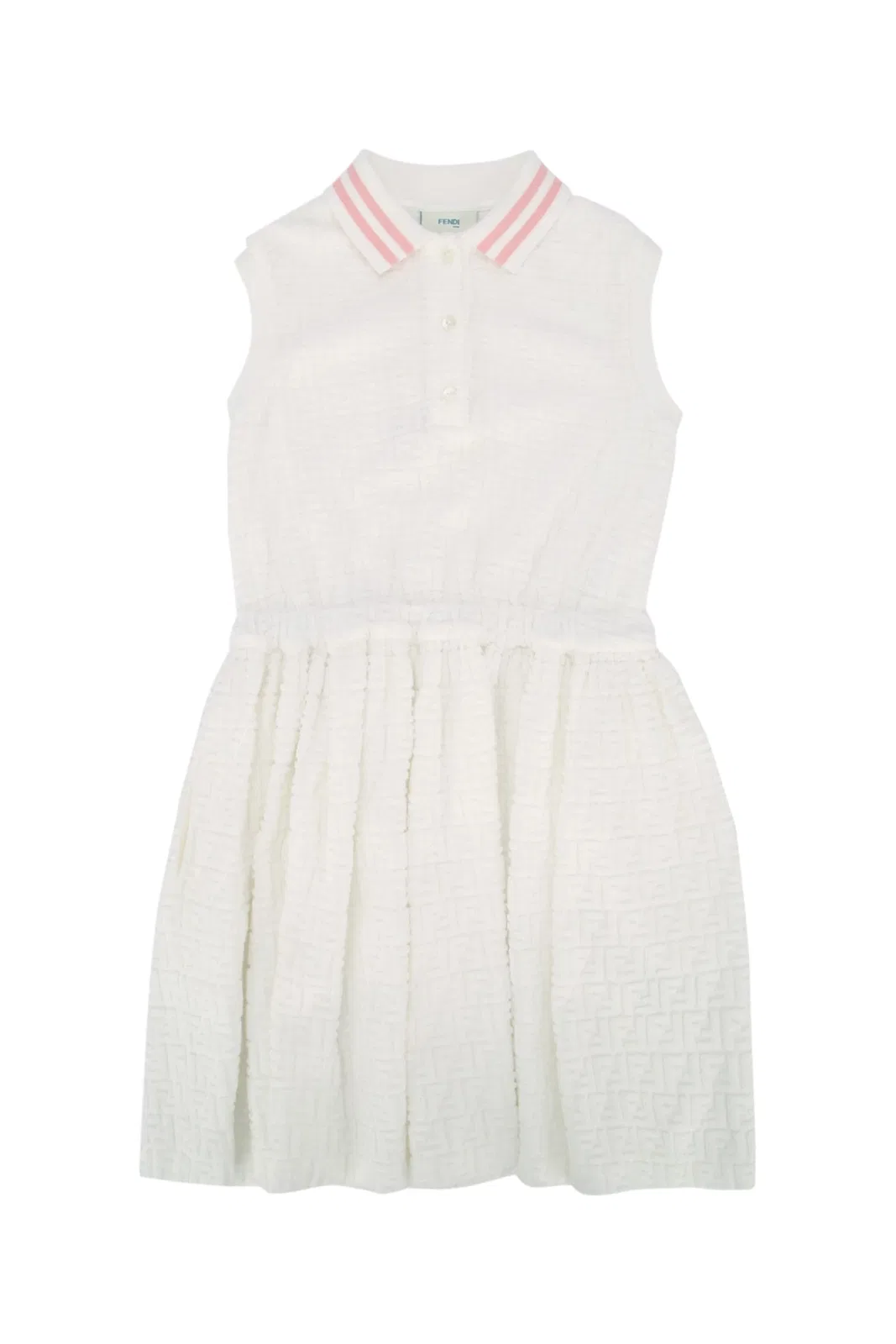Fendi Kids Abito Spugna Ff
