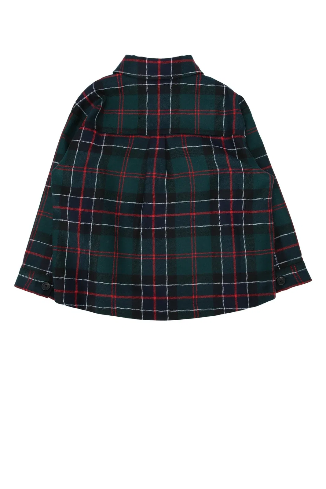 Fendi Kids Barracuta Green Tartan