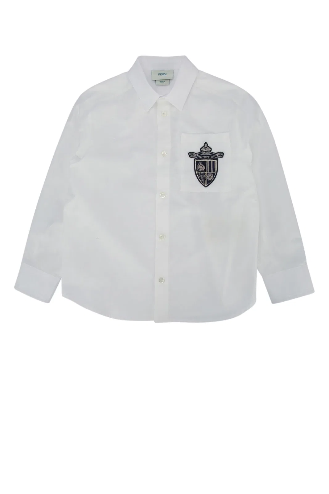 Fendi Kids Camicia Popeline