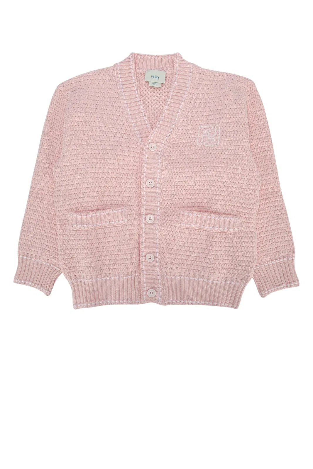 Fendi Kids Cardigan Selleria Knit