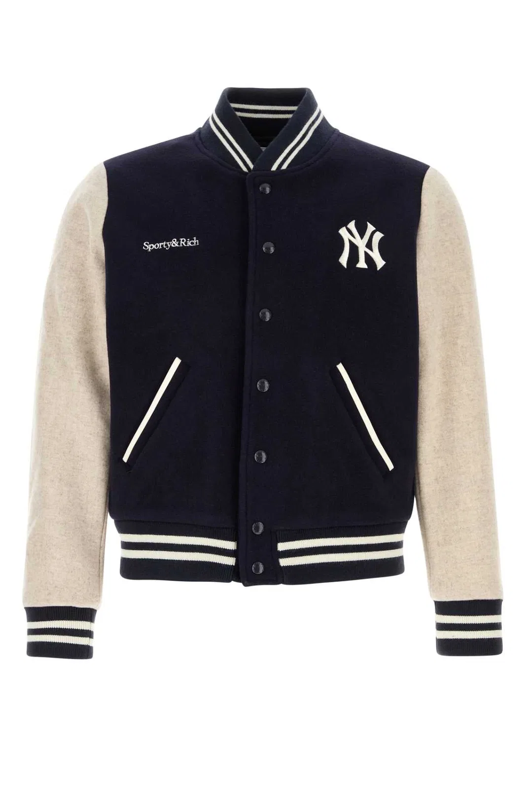 Sporty Rich Sporty & Rich Yankees Curve Wool Varsity