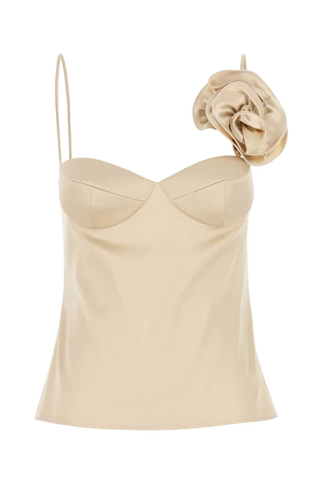 Magda Butrym Pf25 Blouse 03 Beige