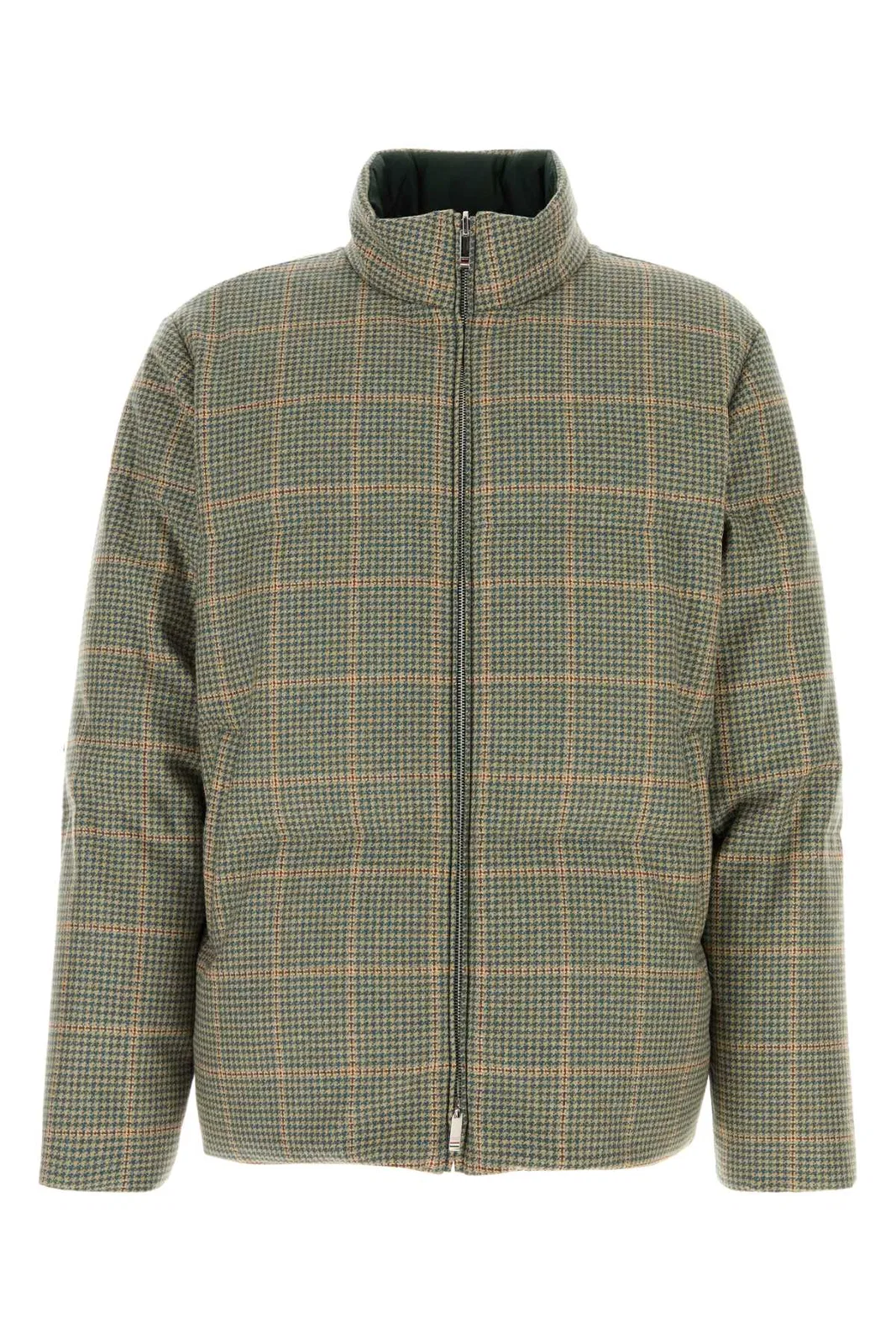 Thom Browne Down Filled Reversible Funnel Neck Zip