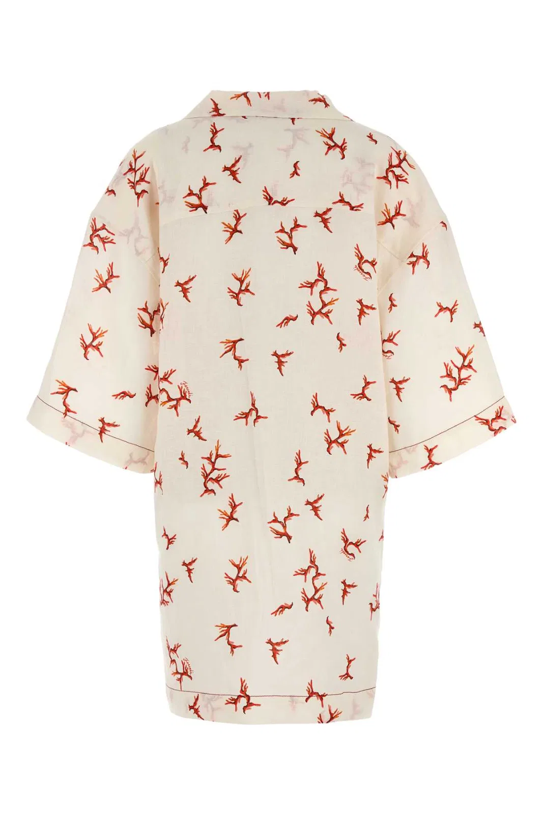 Fendi Kaftano Coral Linen