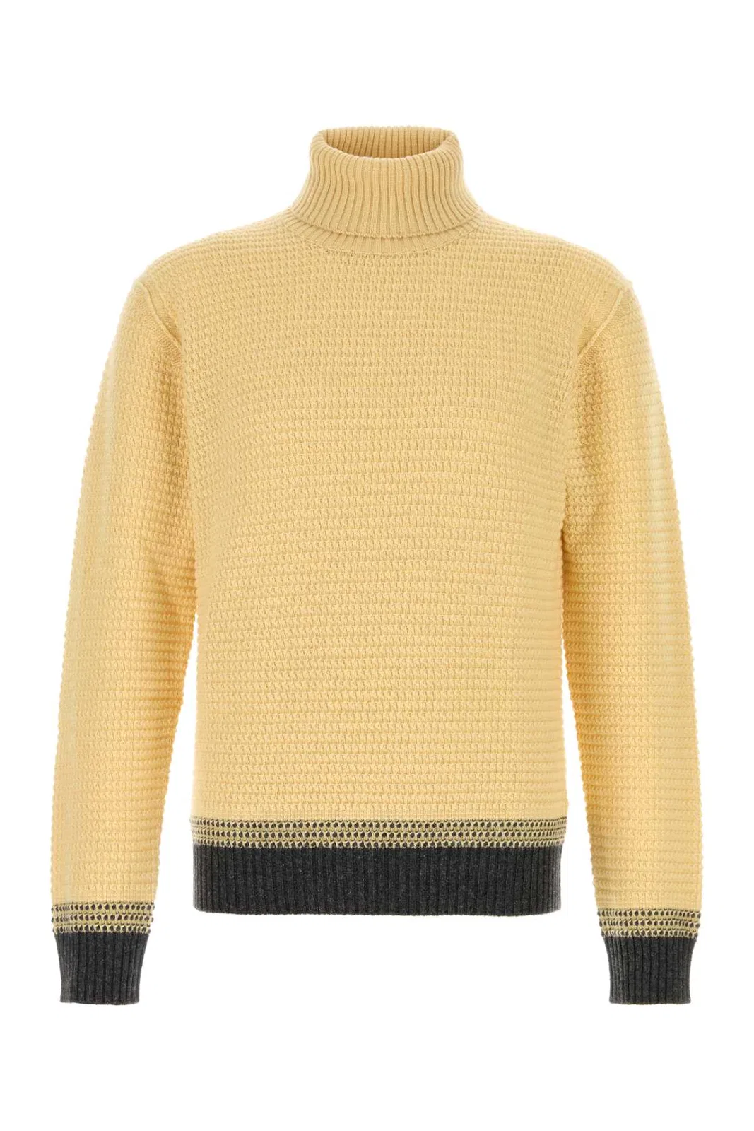 Zegna Oasi Cashmere Jacquard Turtleneck