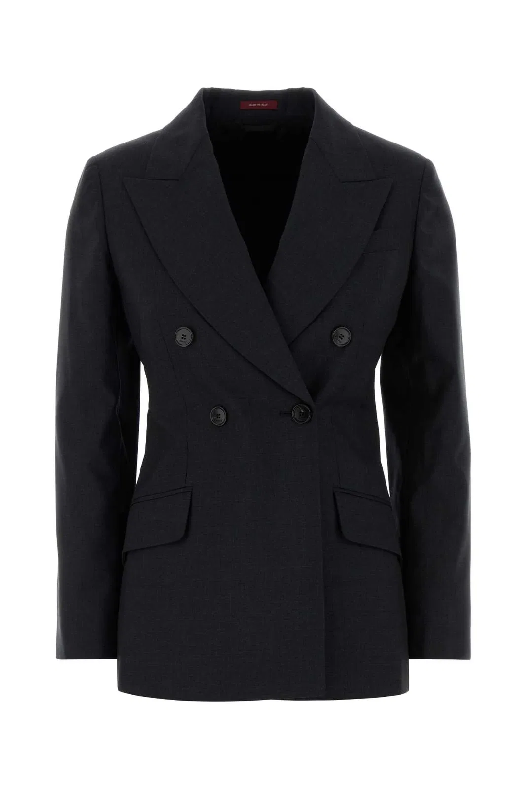 Gucci Jacket Plain Wool W/Horn