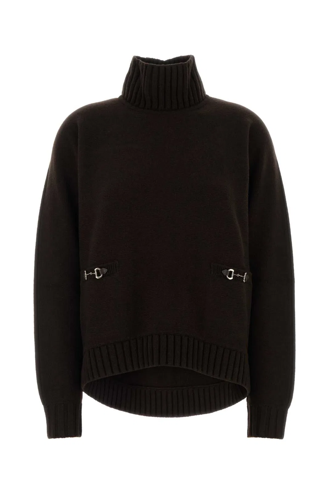 Gucci L/S Hg/Nk Top Ws/Wo Plain Stit