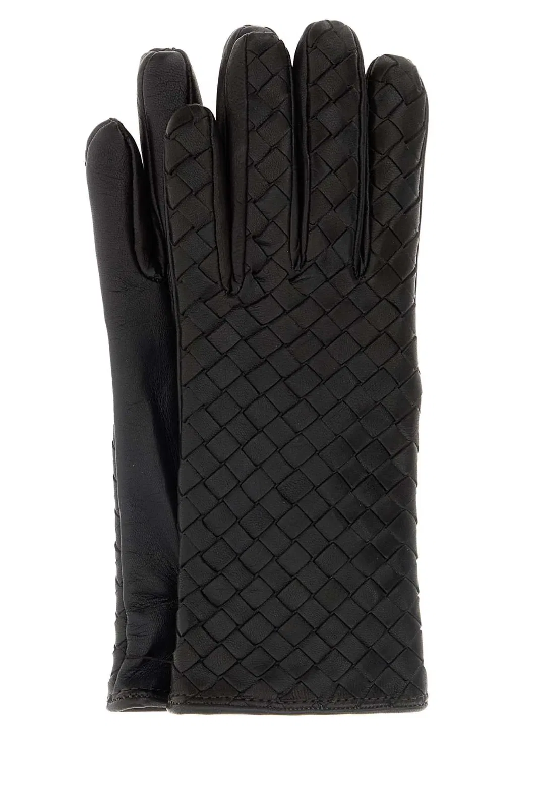 Bottega Veneta Intrecciato Leather Gloves