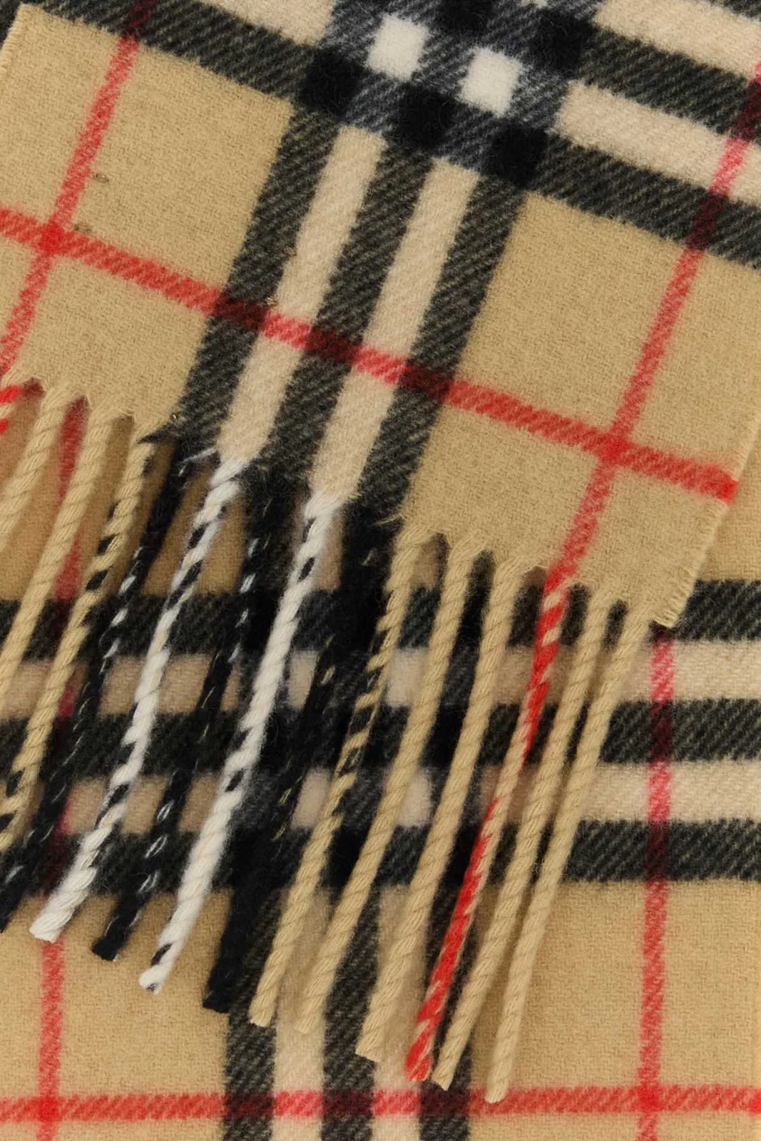 Burberry Mu Chk Cashmere Scf