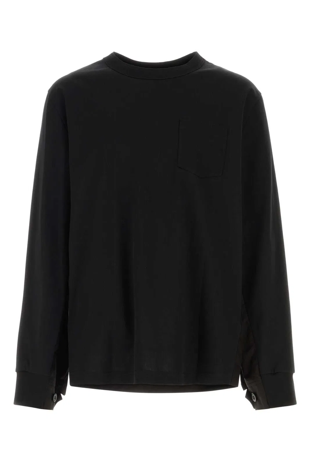 Sacai Cotton Typewriter X Cotton Jersey L/S T-