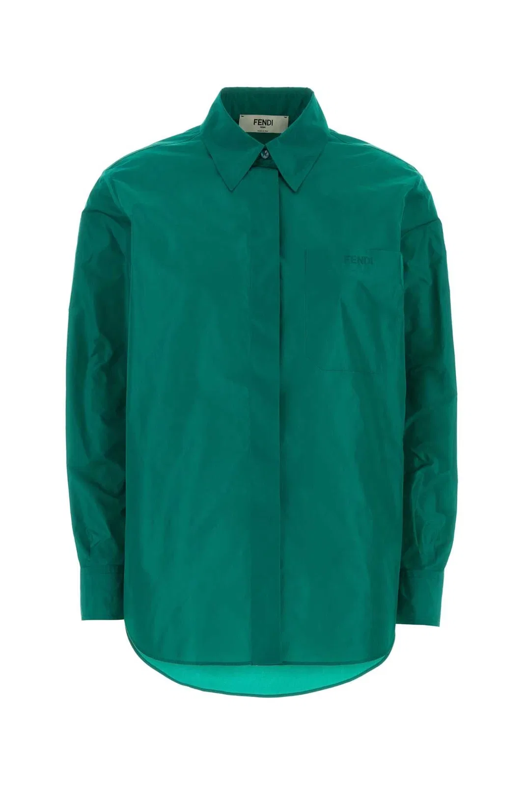 Fendi Camicia Silk Taffetas