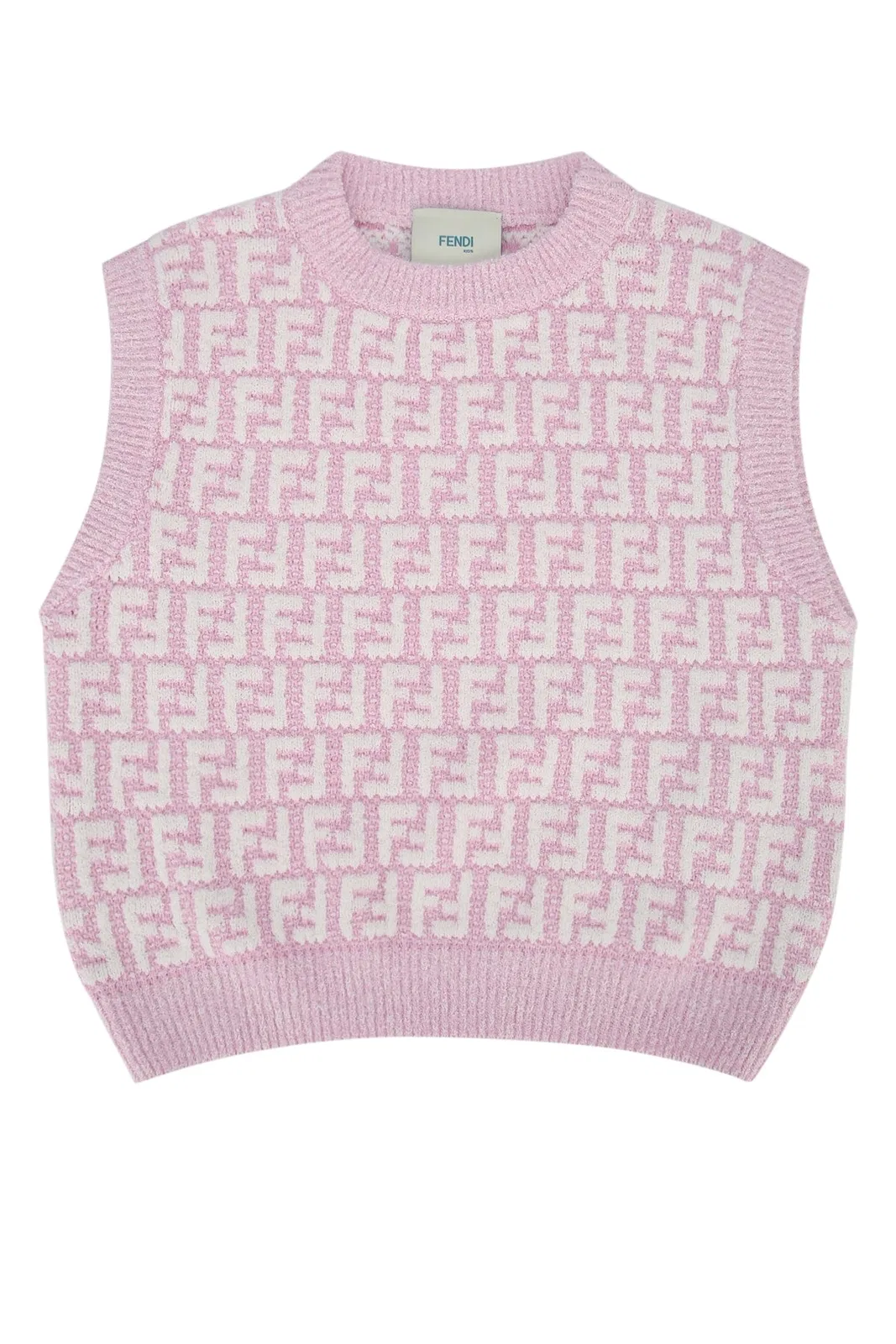 Fendi Kids Top Ff Viscose Kni